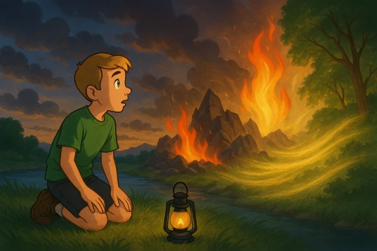 Michael sees Elijah vision