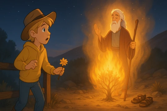 ✝️ Bible Compass – Day 4 The Cross in the Clearing